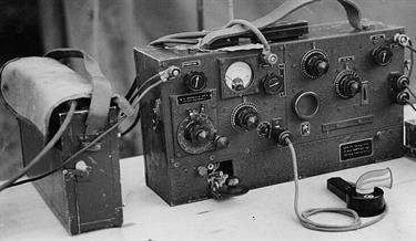 Ex army radio type FS6, as used in the Mt Martha CFA  firetruck in the 1960s