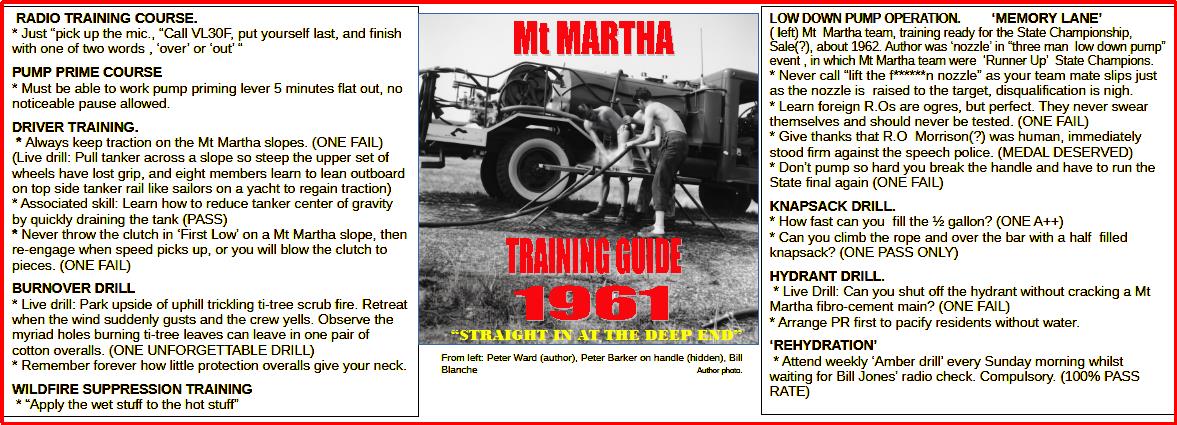 Slide outlining CFA ctraining received in the 1960s
