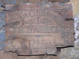 Candle box, Traill's Oro mine, Crooked River Goldfield, Victoria